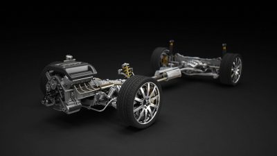 3D Visualisierung von mindstroem eines NGK Auto mit Frontmotor
